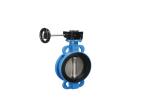 2-24" DN50-DN600 OEM Valves Manufacturing Ductile Iron Wafer Type Butterfly