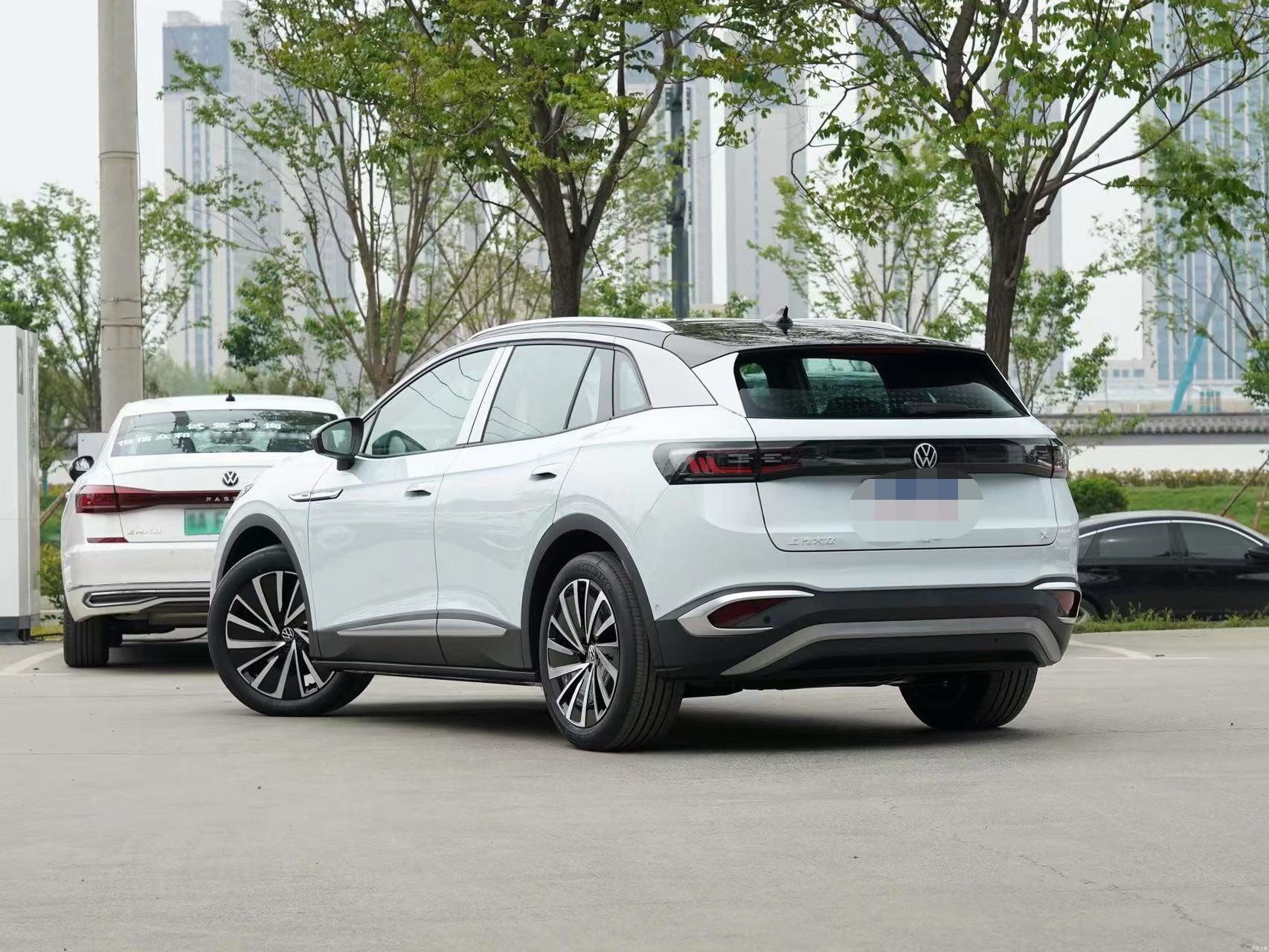 VW ID.4X 2022 Jizhi Long Battery Version EV Compact SUV 607KM Max Power 150kw