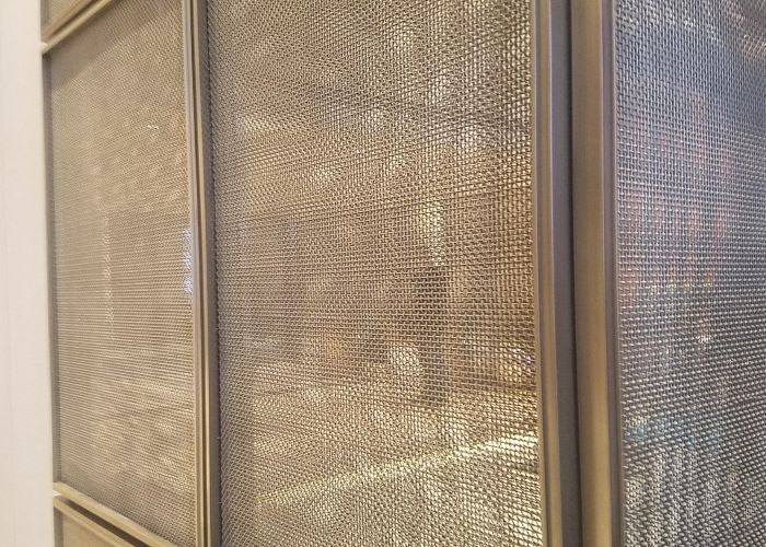 Stainless Steel 304 Cable Rod Woven Architectural Wire Mesh