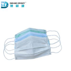 China Anti Smog Skin Friendly Three Layers Surgical Face Mask factory