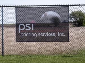 China Custom Printed Fence Mesh Banners factory
