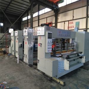 China Automatic  Printing Die Cutting Slotting  Cardboard Carton Box Machine on sale