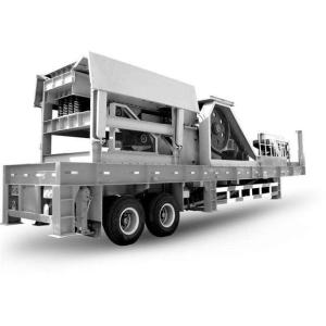 China ISO9001 650 TPH Triaxial Mobile Primary Jaw Crusher In Stone Crusher Machine factory