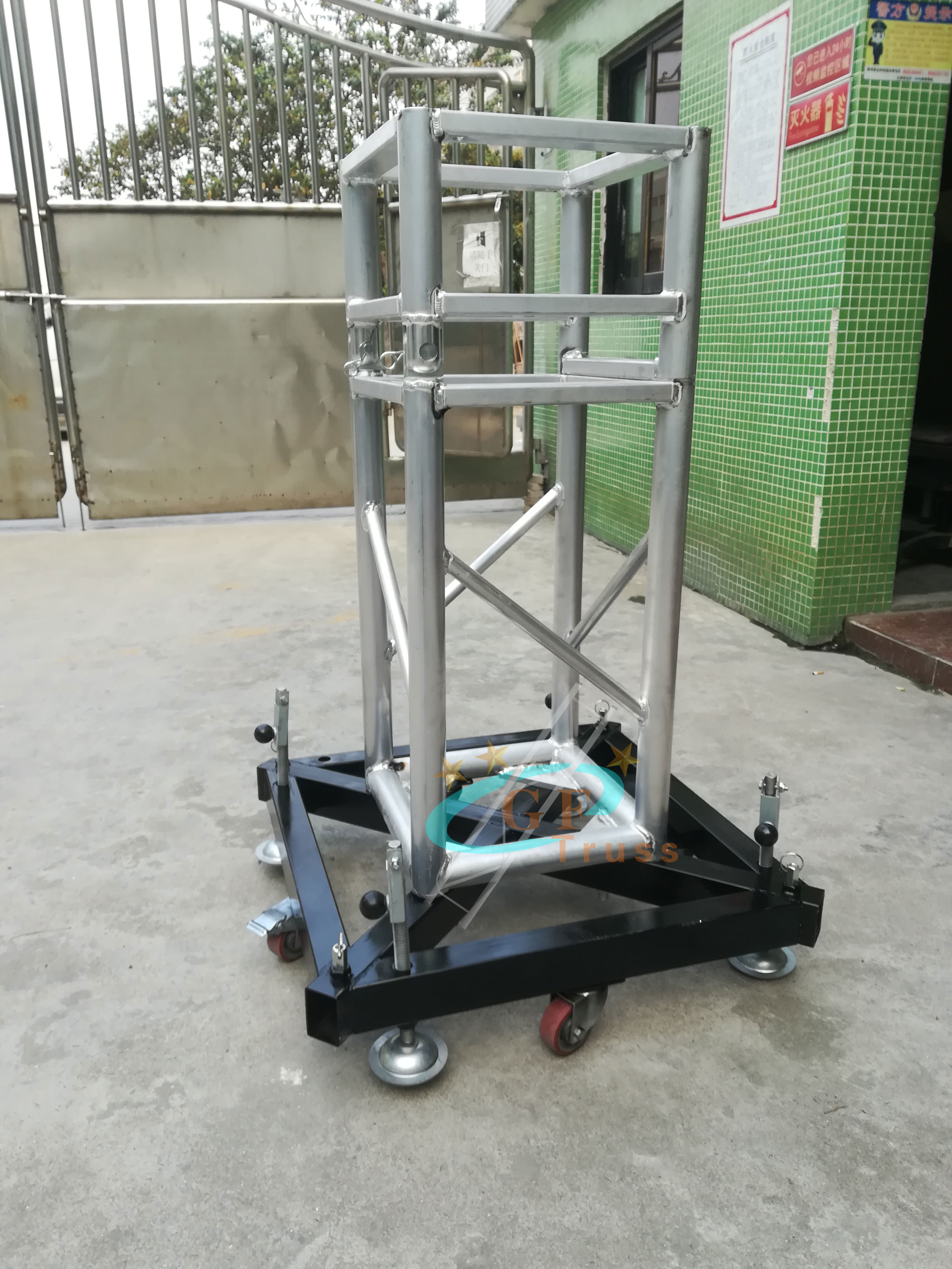 1000kg Aluminum Lighting Truss Lifting Ground Support System