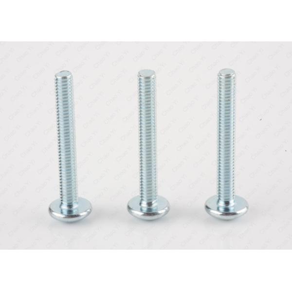 China M3 3mm Countersunk Machine Screws Flat Head White Galvanized factory
