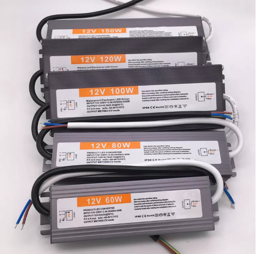 Waterproof Led Power Supply DC Switching 12v 100W Ip67 Led Driver for Outdoor Led Lighting