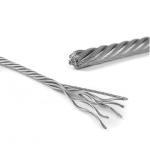 5/32 Galvanized SS304 316 3mm 12mm 7X7 Steel Wire Rope Rope 2mm 6mm 7mm