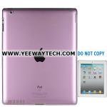 Clear Crystal Hard Plastic Case for iPad 2 - Magenta