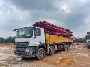 China 52m Used Truck Concrete Pump 38t , Renew Mounted Concrete Pump factory