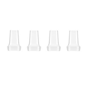 China Standard White Breathalyzer Disposable Mouthpieces / Blowpipe For Various Machines factory