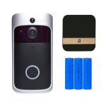 2.4GHz 2MP Tuya Smart Doorbell Camera Night Vision 3400mHA Battery