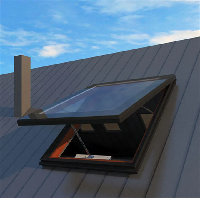 End German Style Glass Skylight Windows Simple and Popular with Waterproof Performance
