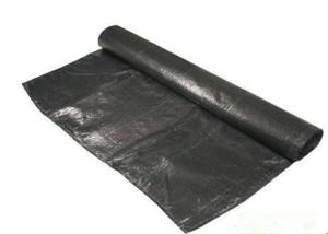 China Black Heavy Duty Weed Control Fabric Conserve Soil Moisture Available 6x250 Feet factory