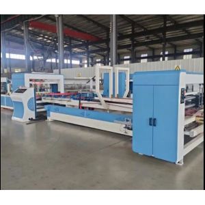 Compact Automatic Stiching Carton Folder Gluer Machine Electric Driven