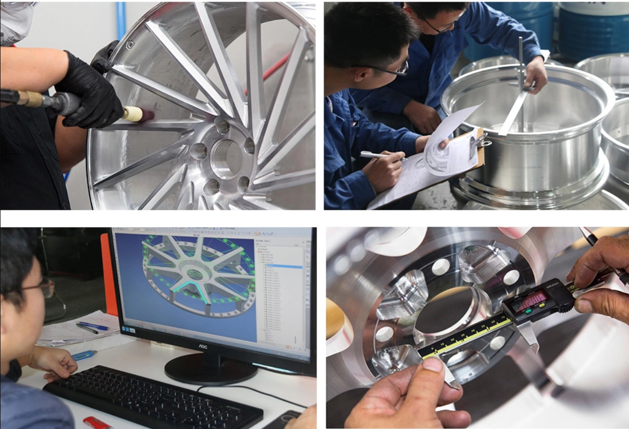 Customized Step Lip Forged Alloy Wheel 19 Inch For A5 A7 A8 GLE S65 C63