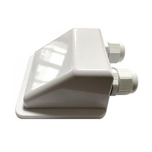 China Solar Anti UV ABS IP68 Waterproof Double Cable Entry Gland factory