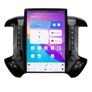 China 14.4 Inch Android Car Head Unit For 2013-2020 Chevroler Silverado Gmc Sierra Multimeida Player GPS Navigation Carplay factory
