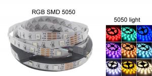 China 5M 10M 15M RGB IR Remote Flexible LED Ribbon Strip on sale