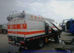 Truck Mounted Road Guardrail Sweeper For Road Fence Cleaning With Brushes 1000L