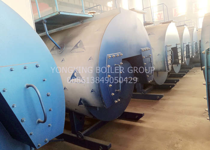 Horizontal Fire Tube Oil Fired Hot Water Boiler With System Alarm 5 Ton