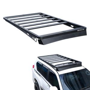 China Universal Roof Mount 4x4 Roof Basket for LC150 LC200 Aluminum Alloy Silver and Black factory