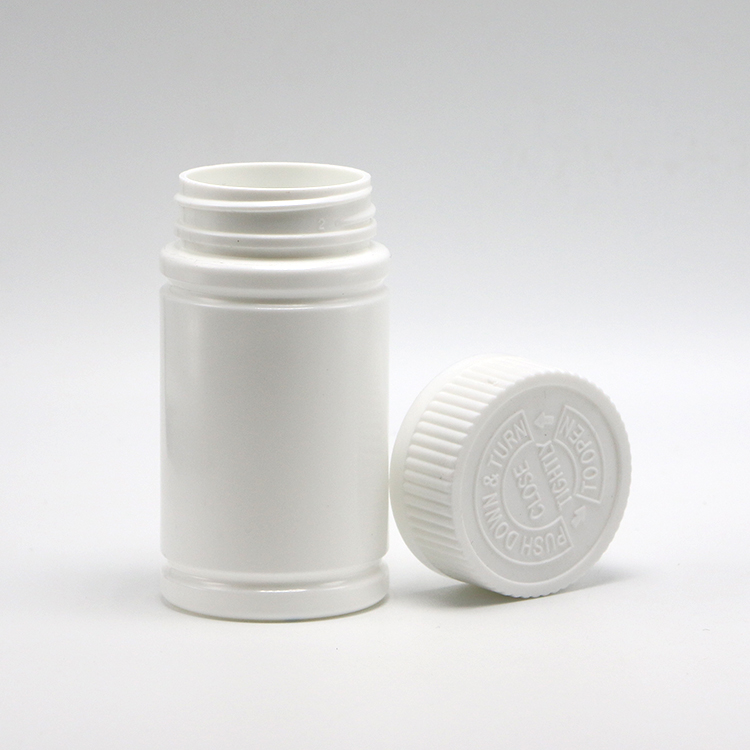 PE Base Material 110ml Bamboo Shape Plastic Bottle with Child Resistant Lids