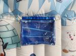 Commercial Inflatable Sport Game Penguins Cartoon Figure Inflatable Obstacle