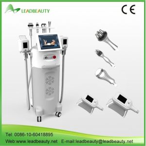 5 handles cavitation fat removal cryolipolysis vacuum roller slimming machine