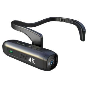 China Gyroscope Wearable Video Camera EP6 1080P Vlog Wifi Headset EIS 4K 2200mAh factory