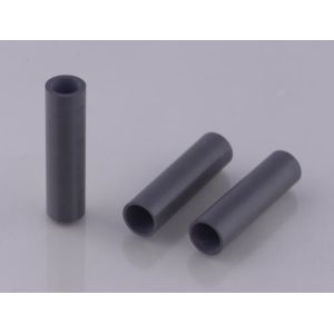 China High-Strength Silicon Nitride Ceramic Dark Gray Hollow Cylinder / Sleeve on sale