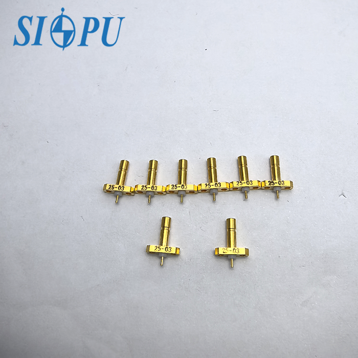 SSMB Male RF Coaxial Connector – Flange Mount Plug