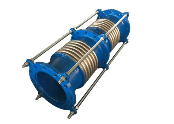 Middle Flexible Double Tied Expansion Joints Bellow Compensator High Pressure