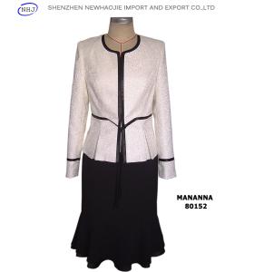 China White jacket black latest long skirt design factory