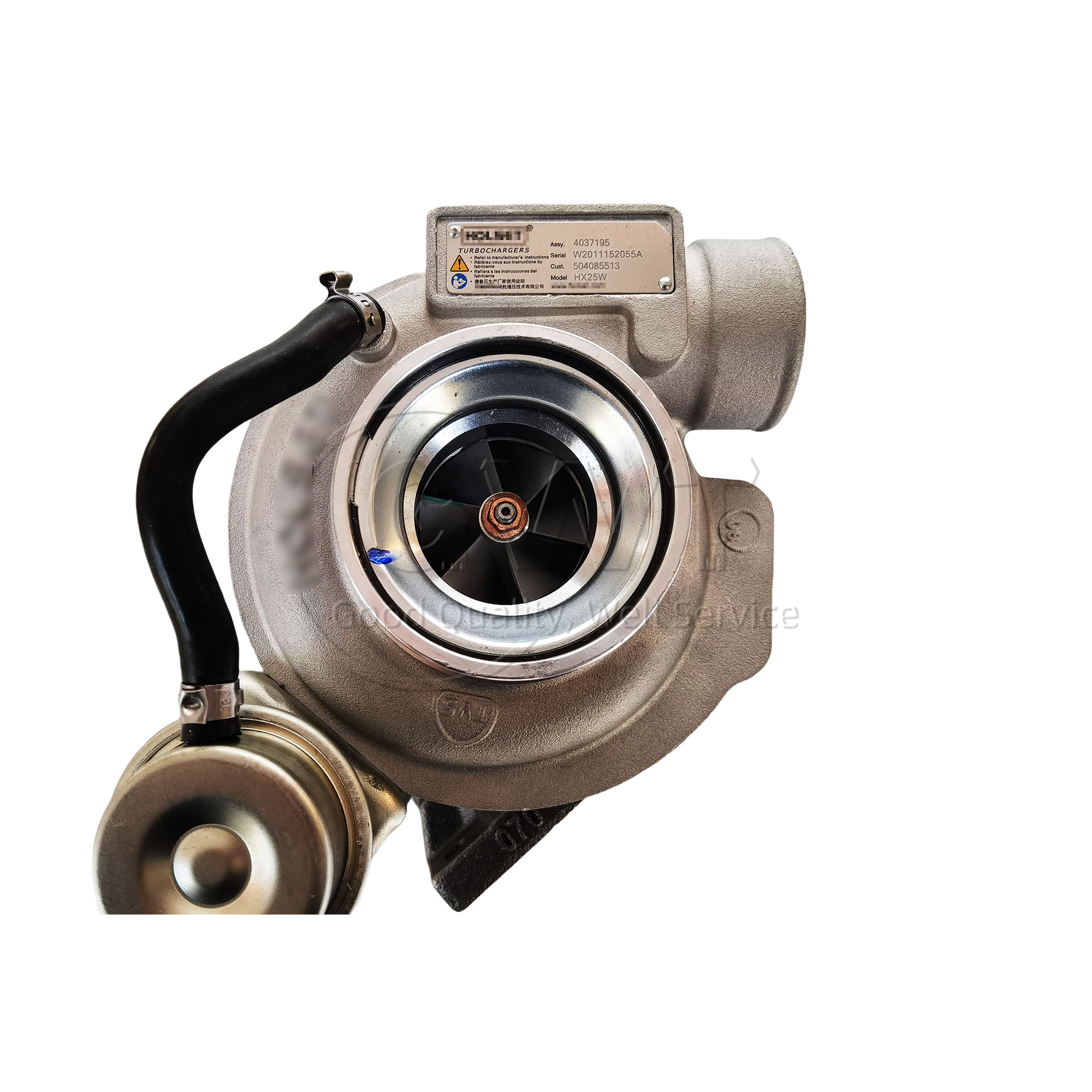 Turbocharger HX25W 504085513 4037196 4033387 4033387H 4037195 for FIAT 4CYL 2V TC