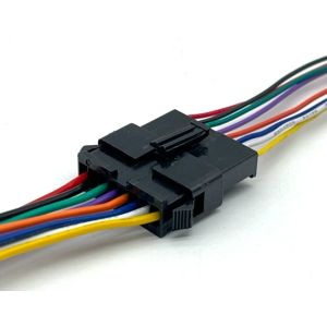 China Customizable JST SM2.5 8 Pin Connector Electrical Wire Harness Assembly ul1007 24awg on sale