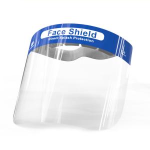China Plastic Visors Protective Face Shield Full Clear Disposable Protection factory