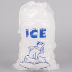 Thick 38 micron 48 micron Reusable Ice Bags Disposable Food Garde