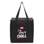 Waterproof Custom Black Non Woven School Lunch Cooler Bag