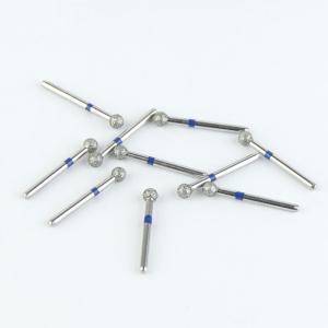 China 1.60mm Diameter Teeth Cutting Bur Fg Diamond Burs BR Series Ball Round Head factory