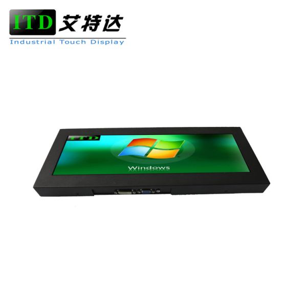 China Ultra Wide 14.9" Stretched Bar LCD Monitor Standalone Network Digital Signage Industrial Monitor factory