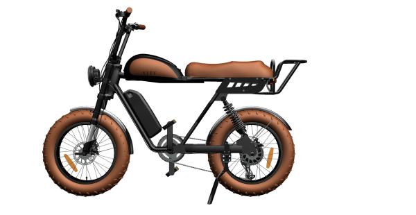 32km/H Electric Fat Tire Bike 48V 500W , 20" X 4.0 Motorized Fat Tire Bicycle 7