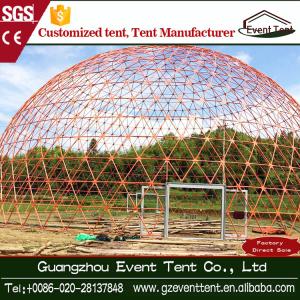 China Diameter 25 M Big Colorful Circus Geodesic Dome Tent For Wedding Party factory