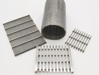 316 Stainless Steel Ss304 Wedge Screen Filter V Shaped Mesh Pipe