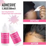 Private Label Waterproof Extreme Hold Invisible Hair Wig Glue For Lace Wig