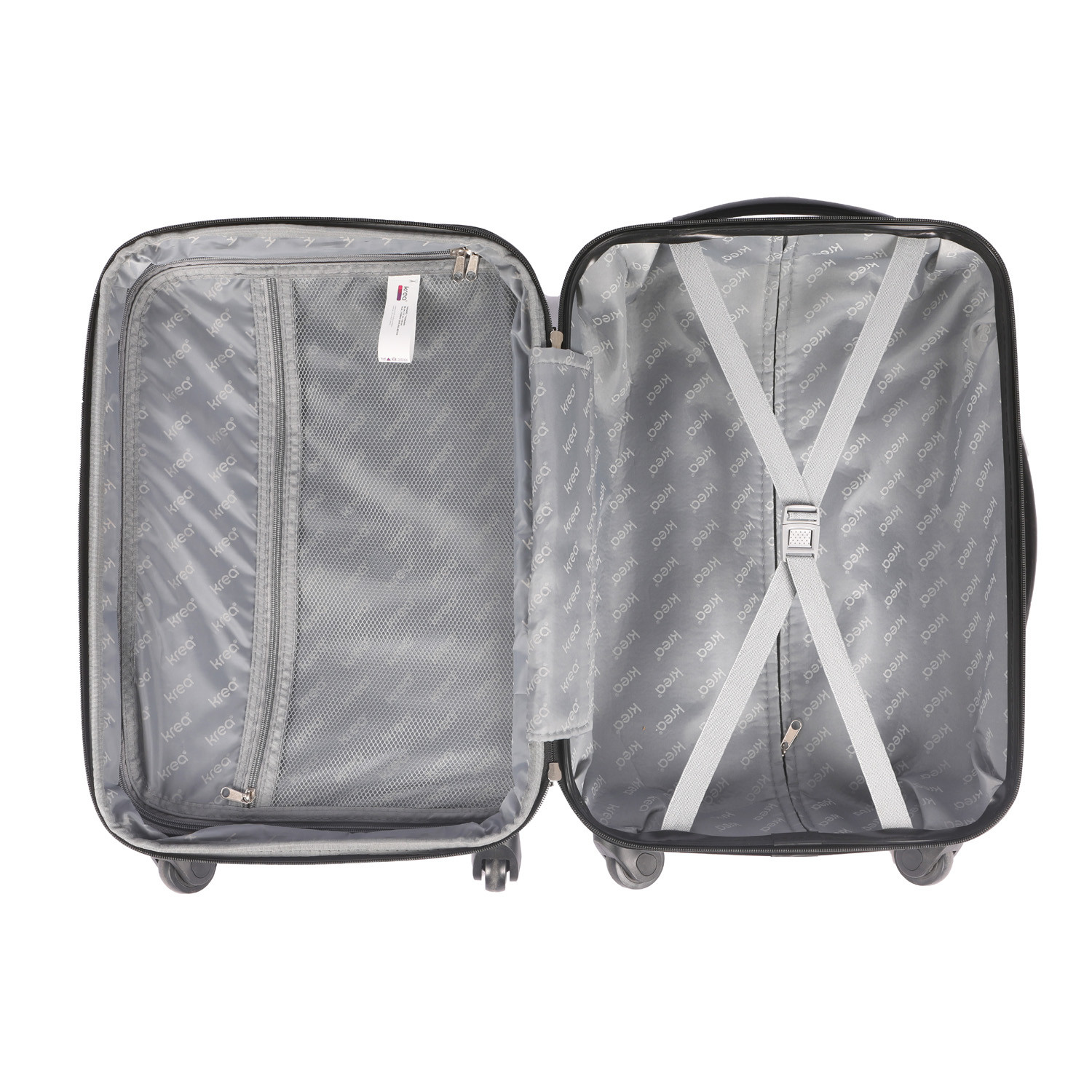 TSA Lock 8x Mute Wheels 210d Floral Hardside Luggage