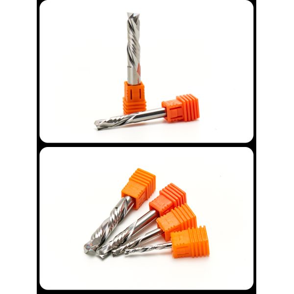 Hot Sale Tungsten Carbide Solid End Mill Cnc Router Bits for Wood Carving Stainless Steel Metal CNC End Milling Cutter