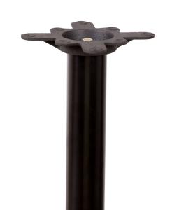 China Cast Iron Coffee Table Base Shape Customized With Black Powder Coated factory