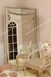 Hand Carved Modern Bathroom Wall Haning MirrorFH-101B