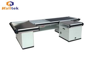 China Motorized Cash Register Counter Stand Commercial Retail Counters 2300*1100*870mm factory