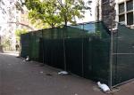 6'x12' temporary chain link fence steel tubing 1½"(38mm) 1⅗"(40mm) mesh 2"x2"/